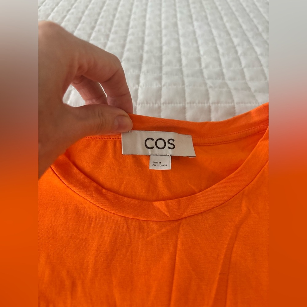 COS Vibrant Orange Tee